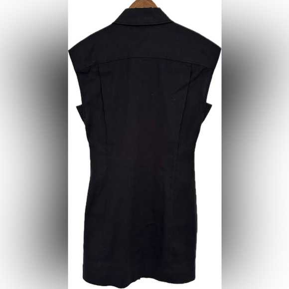 FRAME Arie Cap Sleeve Shirtdress - Picture 5 of 6